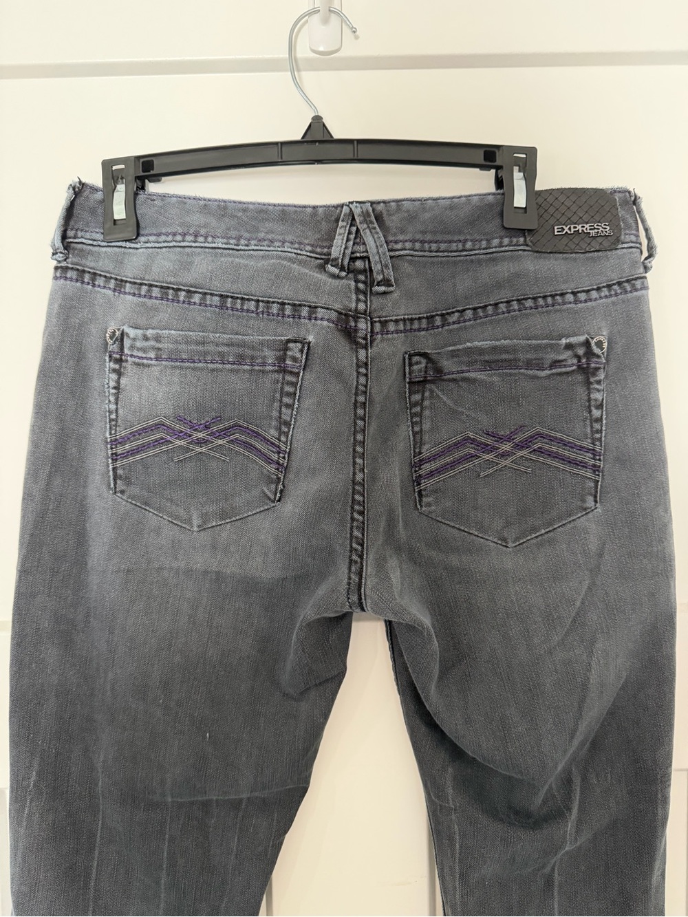 Express straight leg skinny jeans